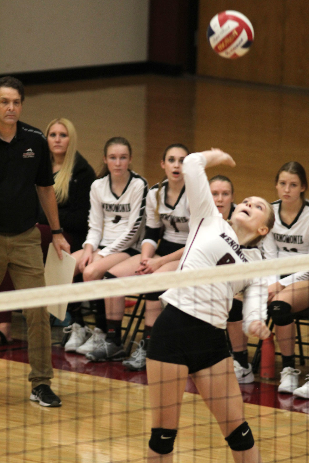Medford at Menomonie volleyball 10-10-19